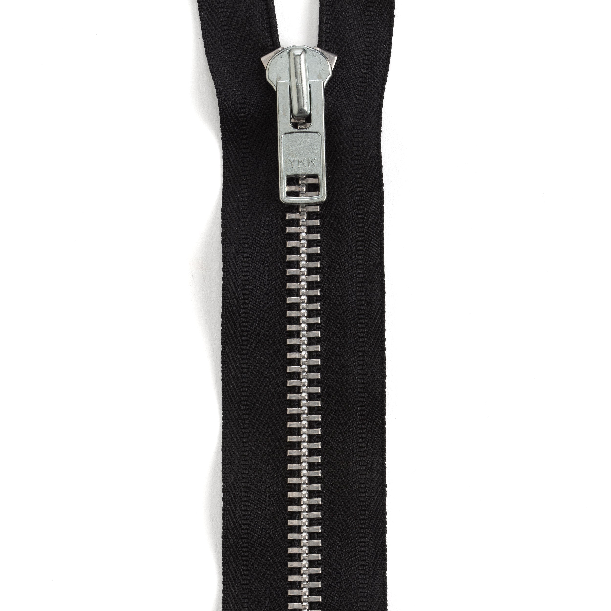 パーツ YKK YKK #10 Aluminum Complete Chap Zipper | Tandy Leather — Tandy