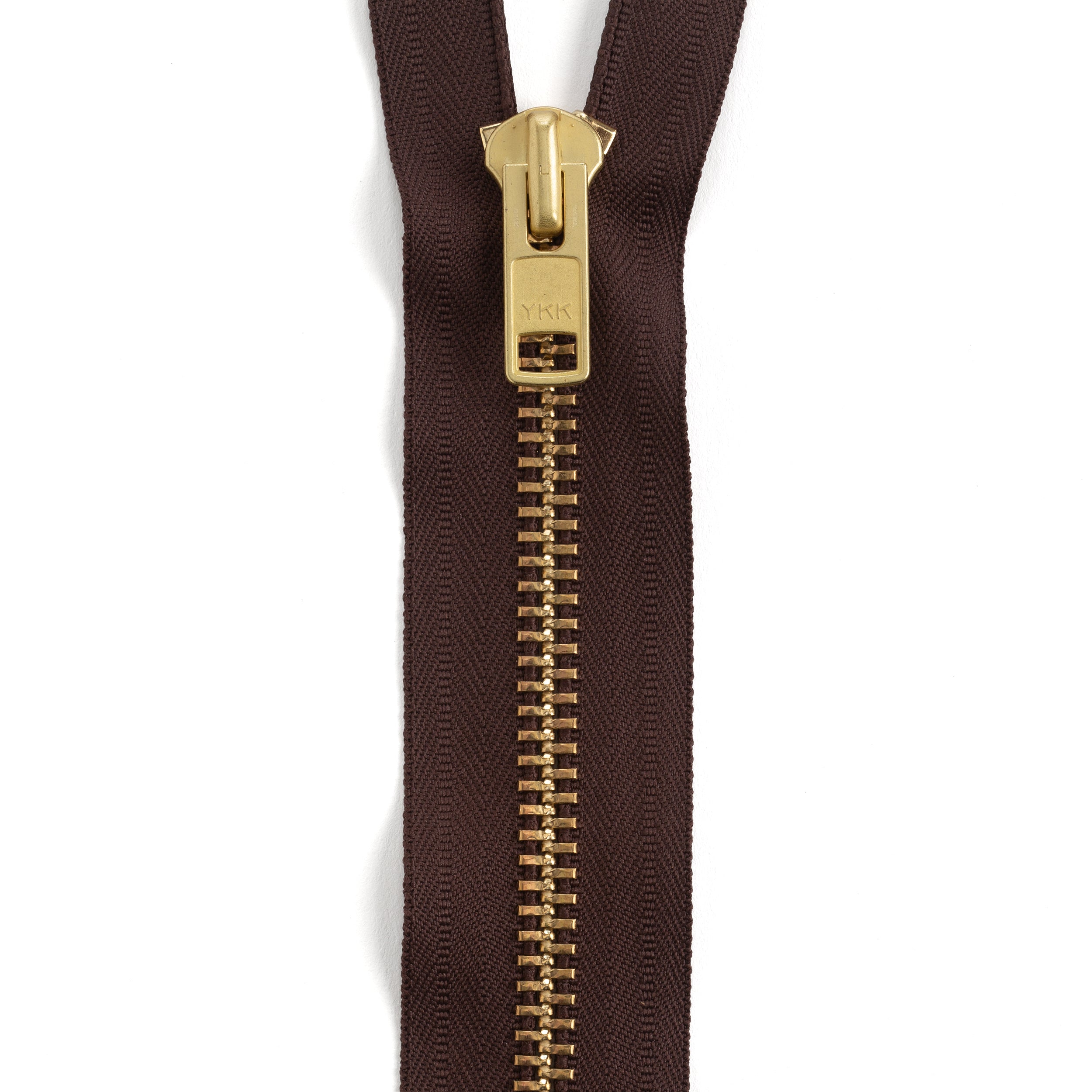 YKK #10 Brass Complete Chap Zipper | Tandy Leather — Tandy Leather