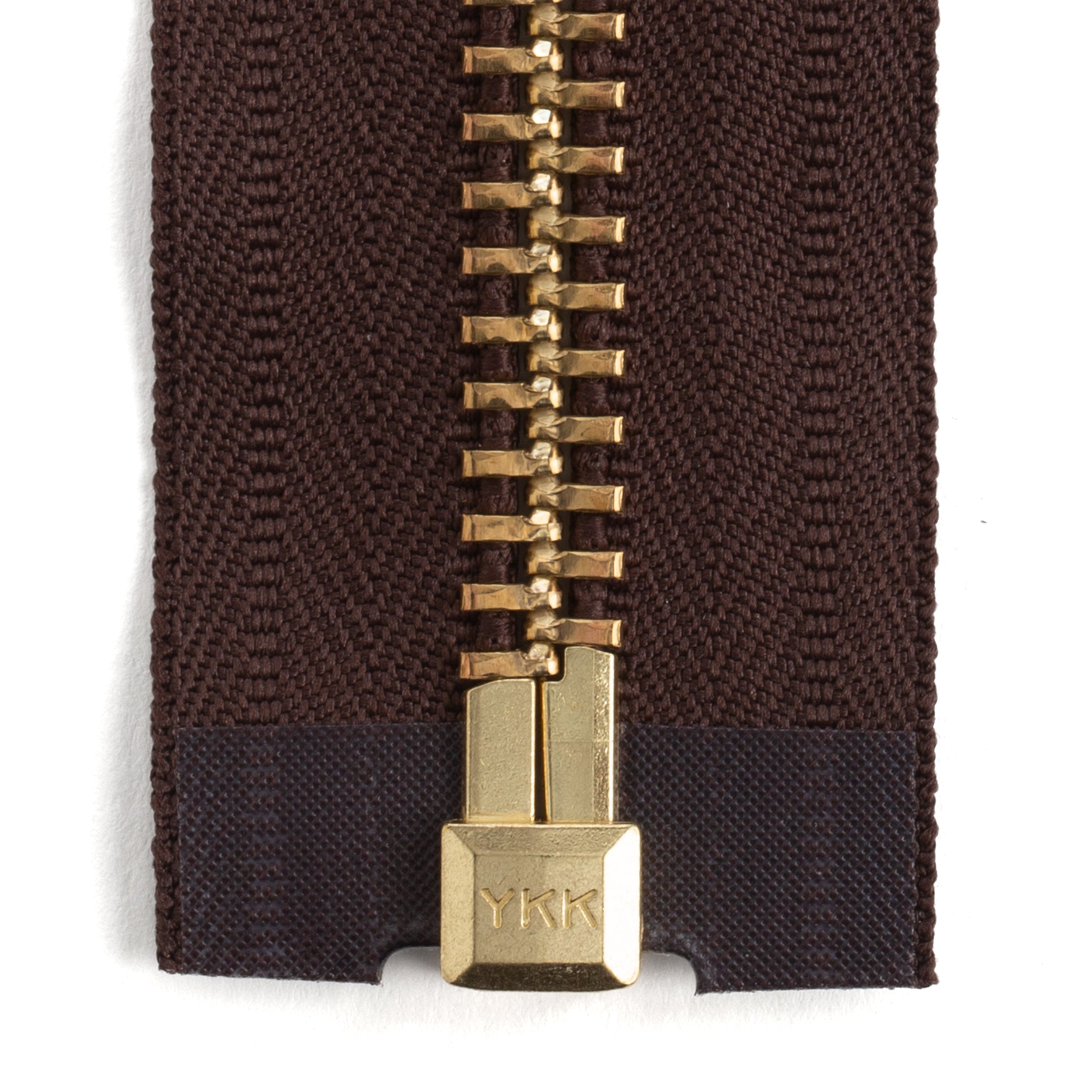 YKK #10 Brass Complete Chap Zipper | Tandy Leather — Tandy Leather