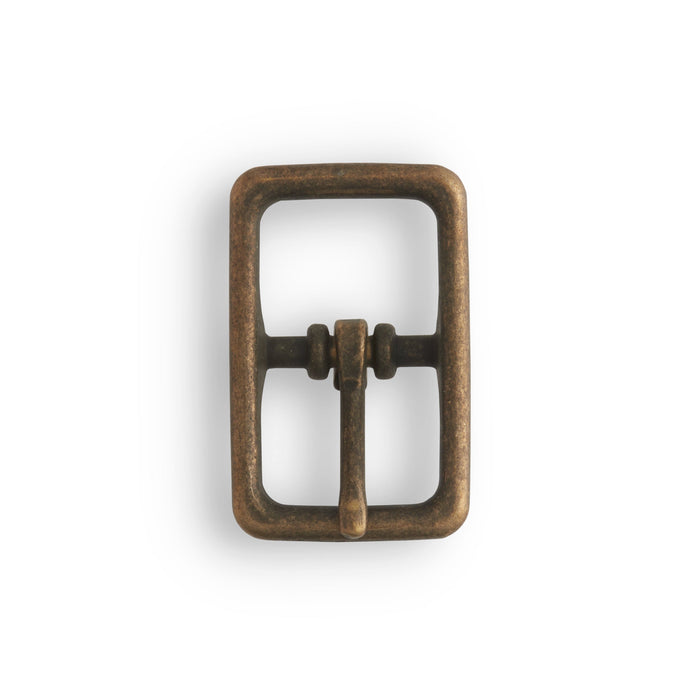1 1/2 Antique Brass Zinc Belt Buckle - E16