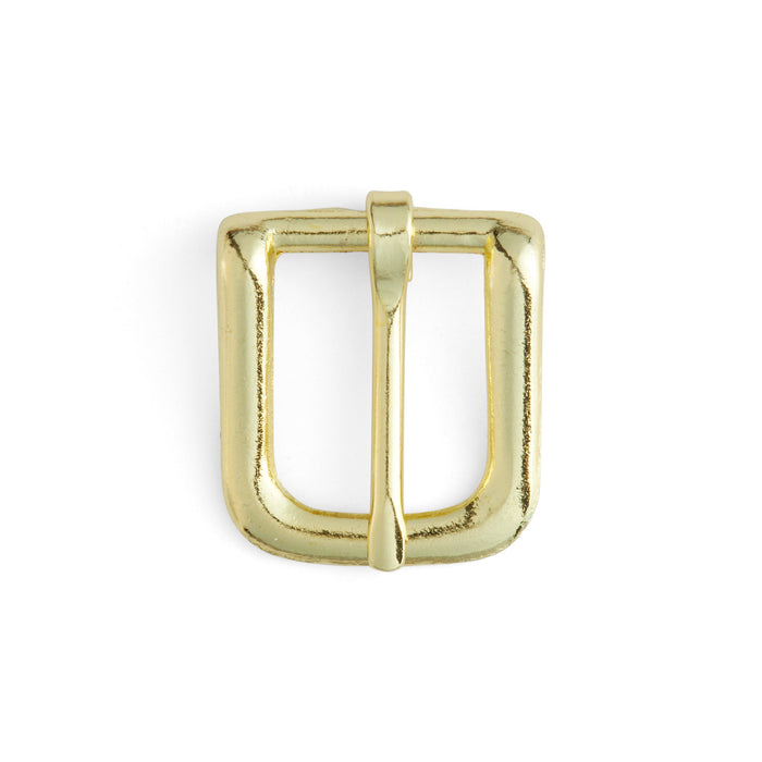 Solid Brass Oval Bridle Buckles Nickel Plated — Tandy Leather Canada