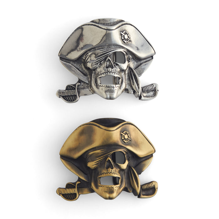 Pirate Skull Trophy Buckle