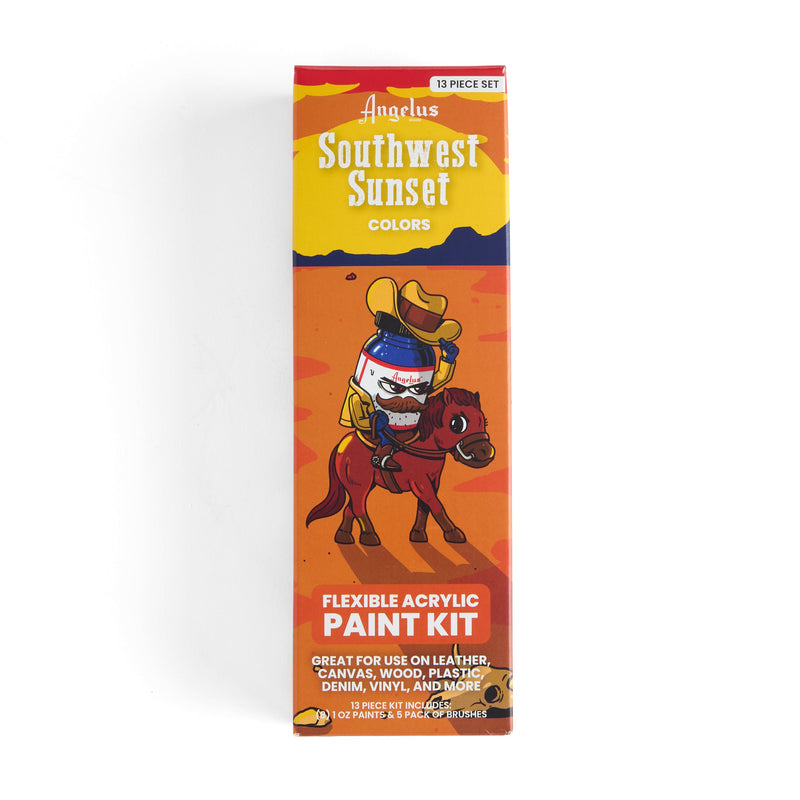 Angelus Southwest Sunset Leather Paint Set