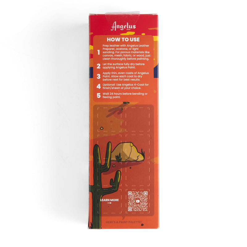 Angelus Southwest Sunset Leather Paint Set
