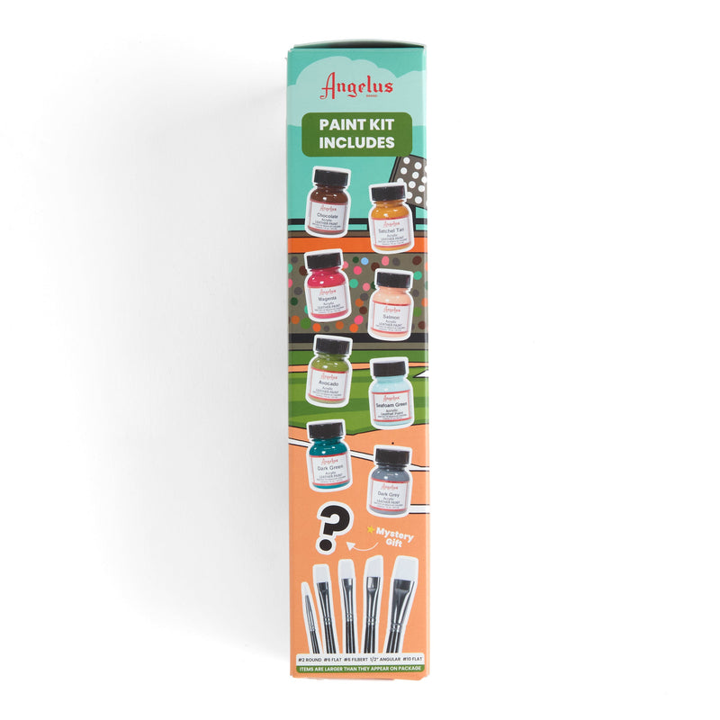 Angelus Vintage Baseball Leather Paint Set