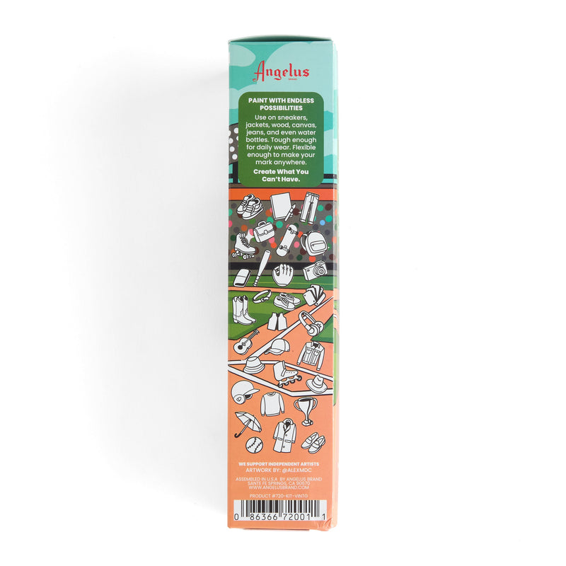 Angelus Vintage Baseball Leather Paint Set