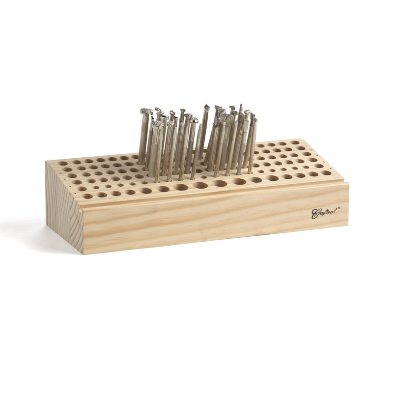 Deluxe Wood Tool Rack