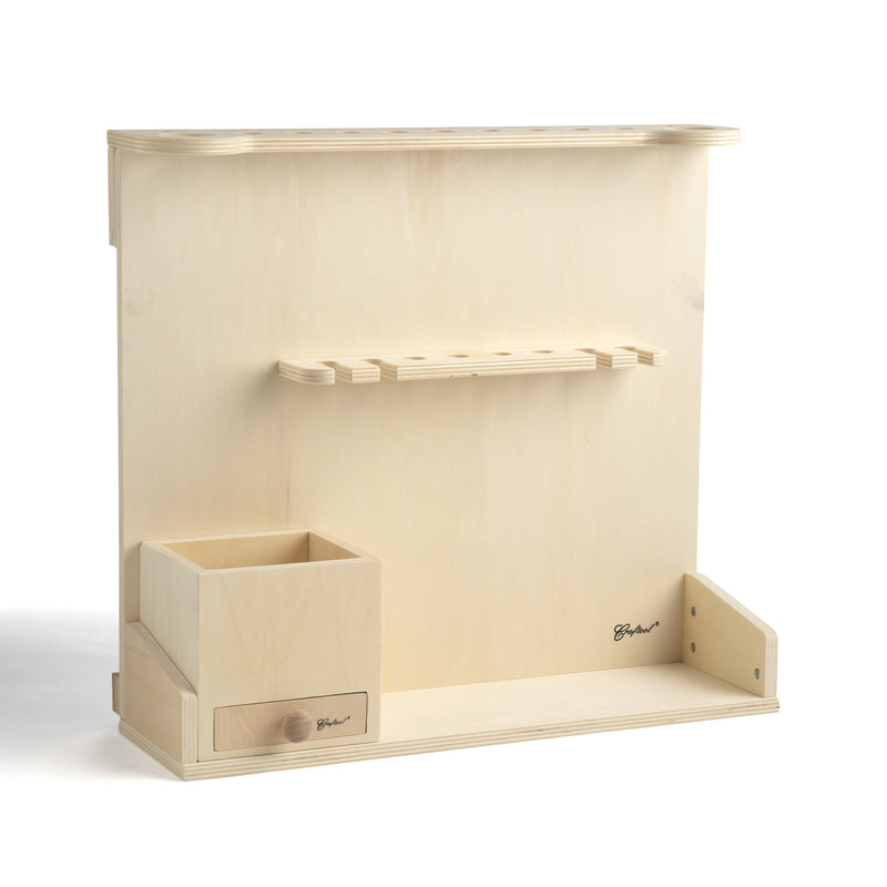 Deluxe Wood Hand Tool Rack