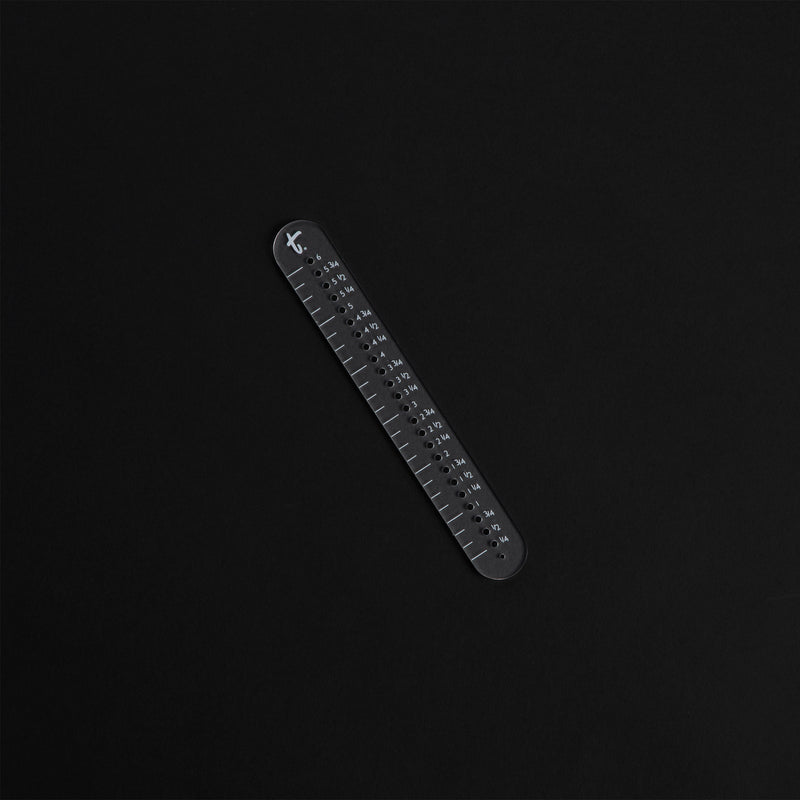 Circle Acrylic Ruler 6"