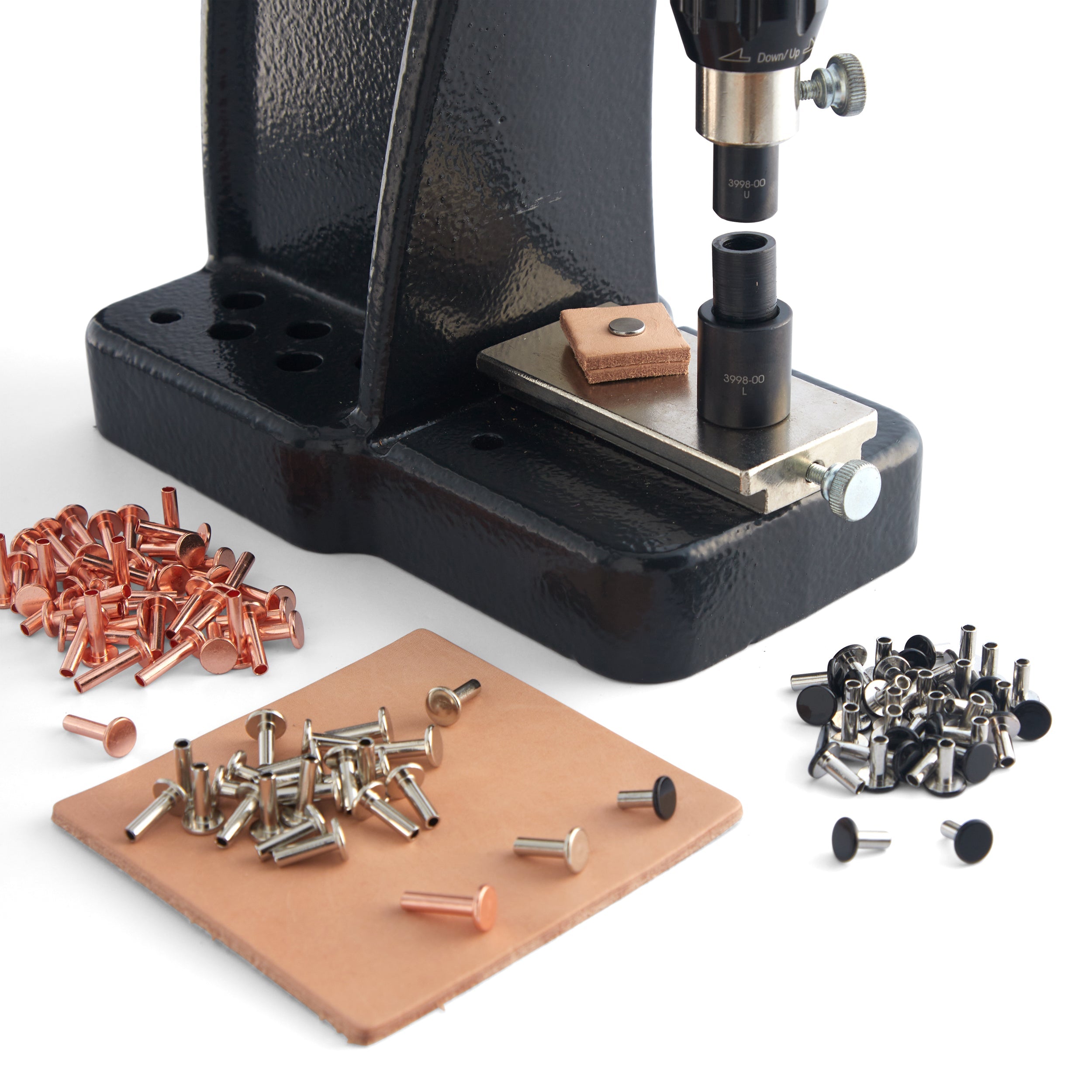 Hand Press Die Tubular Rivets | Tandy Leather — Tandy Leather Canada