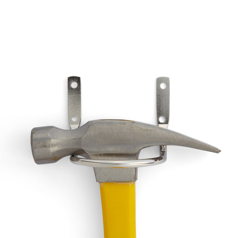Porte-marteau plaqué nickel