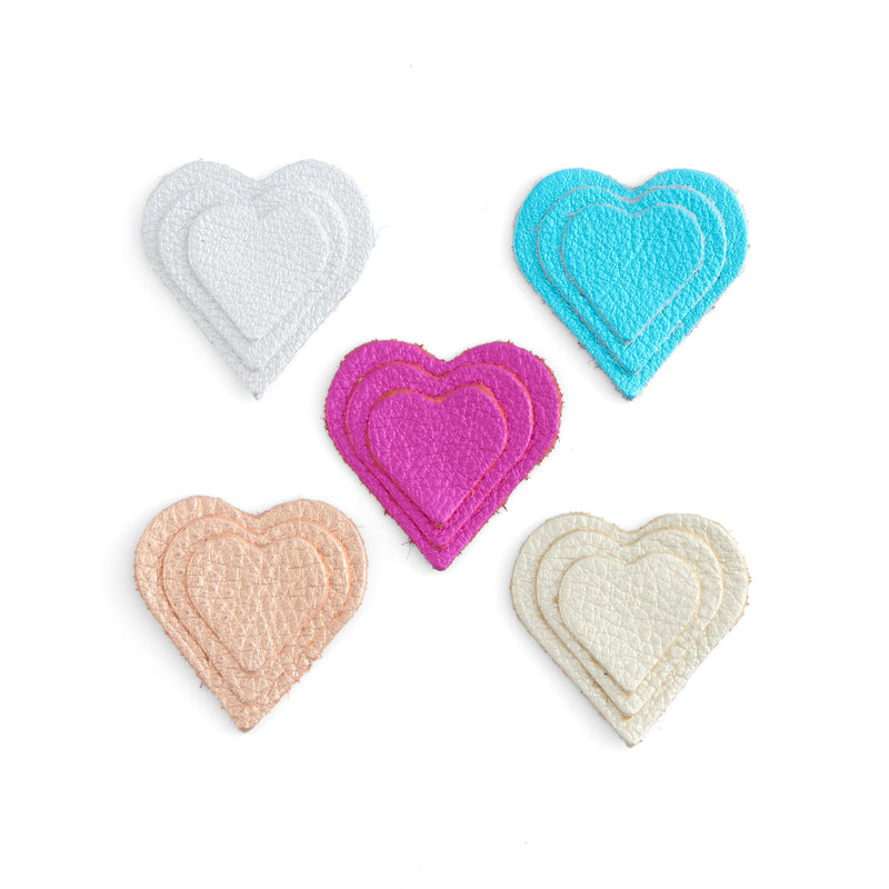 Mini-formes Cœur - Paquet de 60 - VENTE FINALE