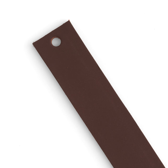 Veg-Tan Cowhide Strip Brown