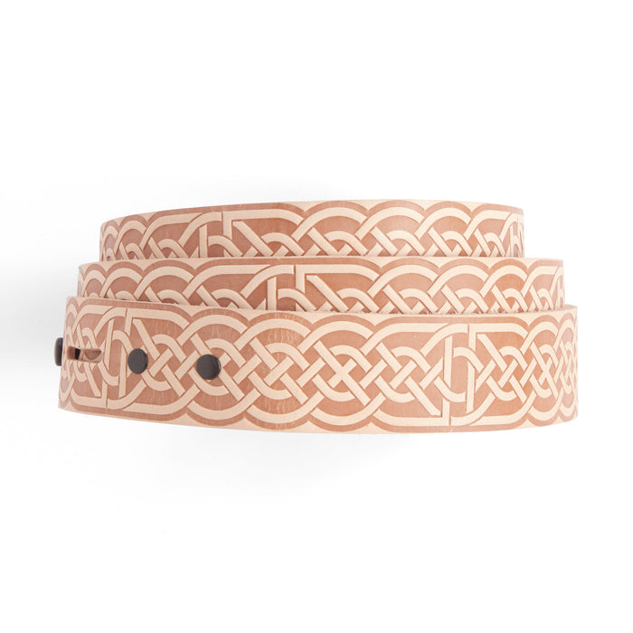 Celtic Embossed Belt Blank