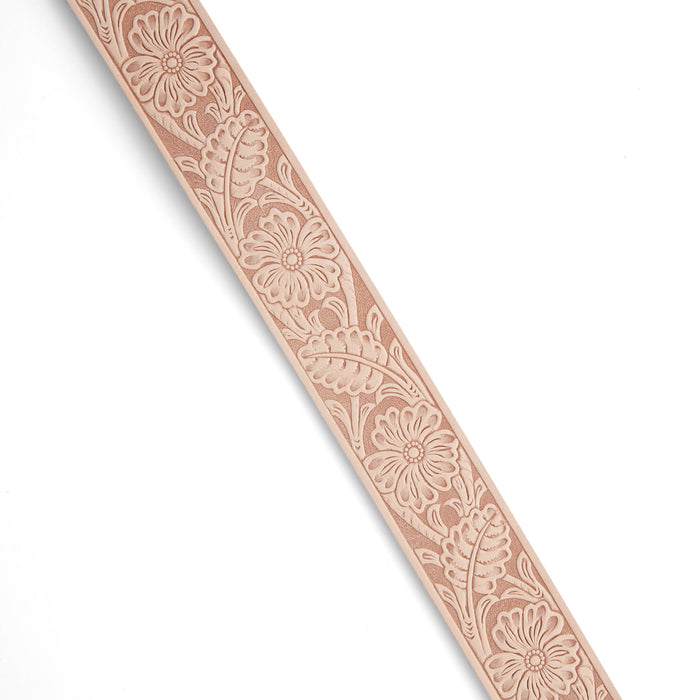 Sheridan Floral Embossed Belt Blank