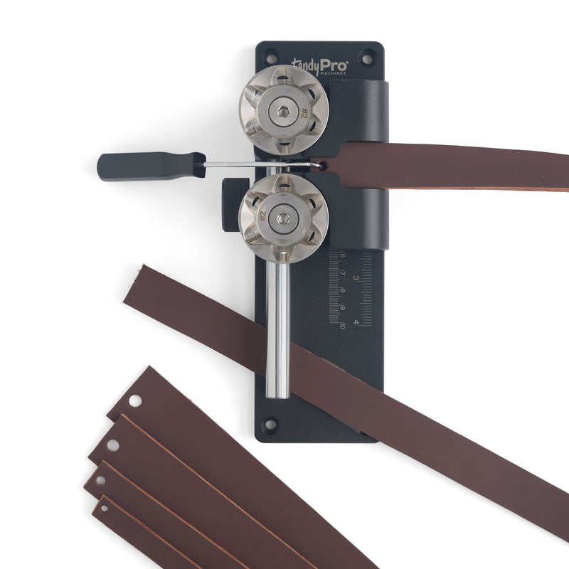Veg-Tan Cowhide Strip Brown