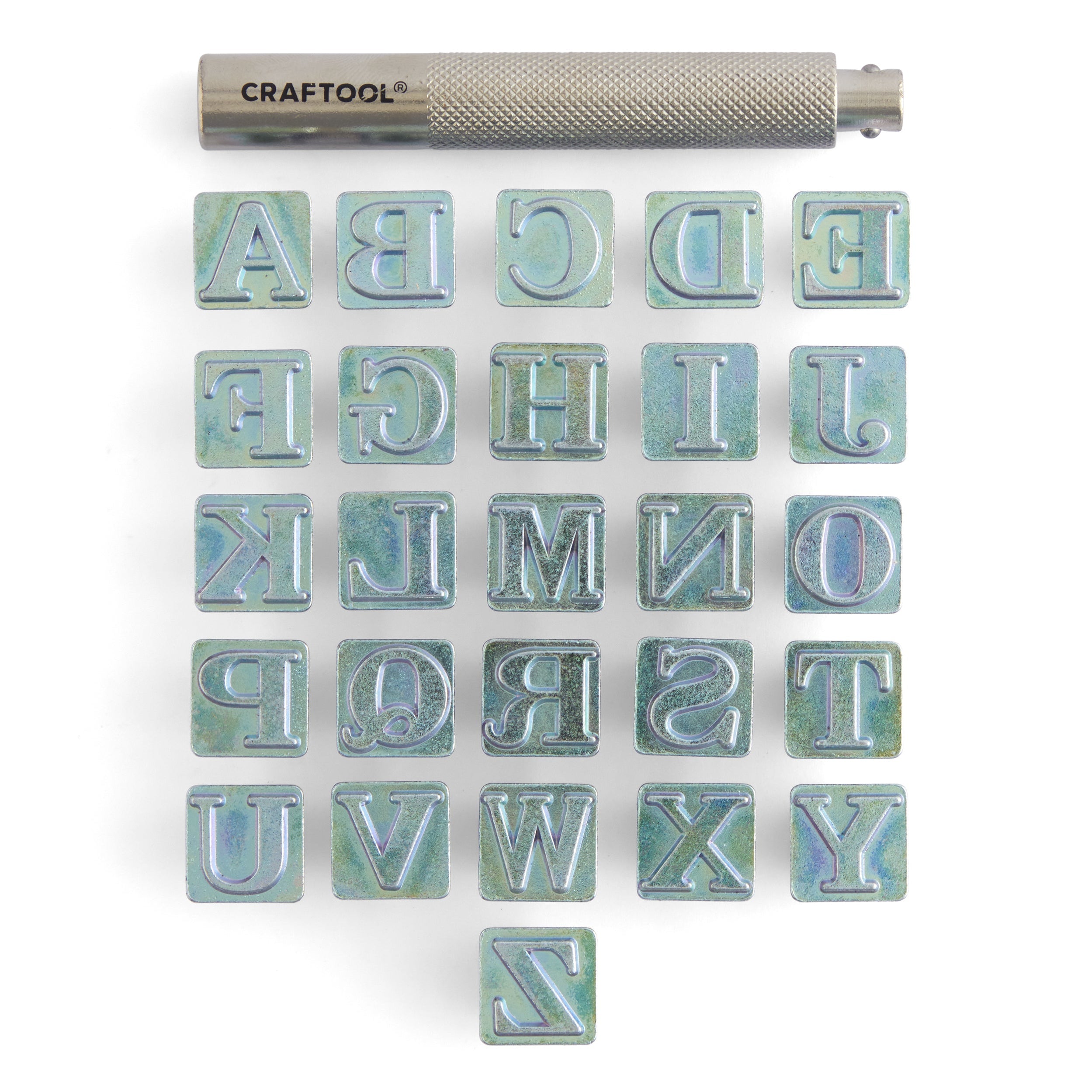 Craftool® Classic Serif Alphabet Stamp Set — Tandy Leather Canada