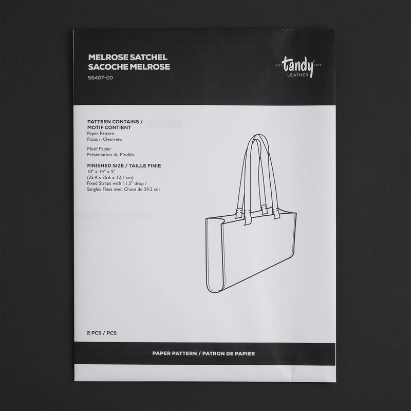 Melrose Satchel Paper Pattern