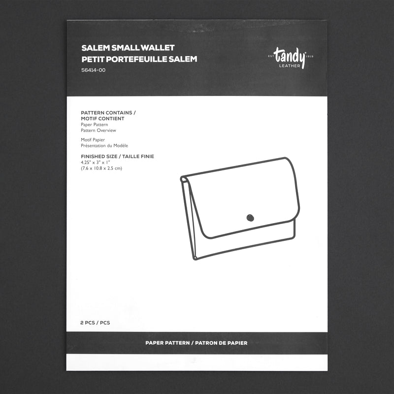 Salem Small Wallet Paper Pattern