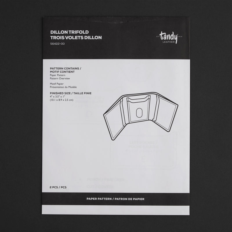 Dillon Trifold Paper Pattern