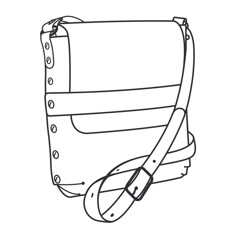 Modèle de papier Alyssa Crossbody