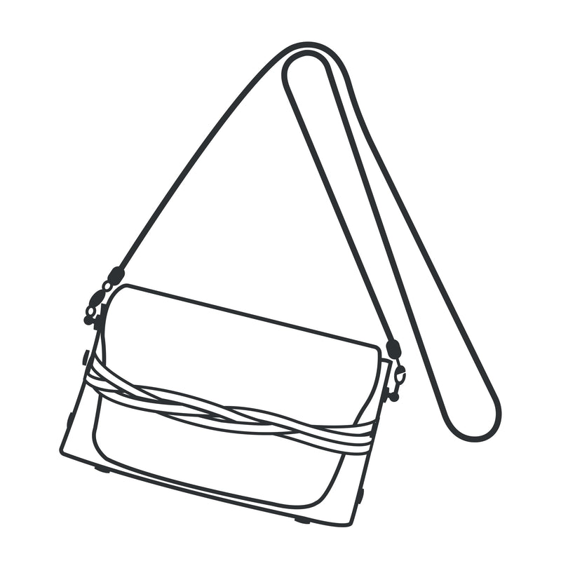 Patrón de papel para bolso bandolera Adalynn