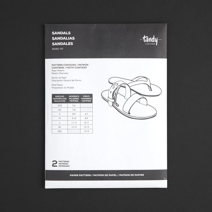 Sandal Paper Pattern
