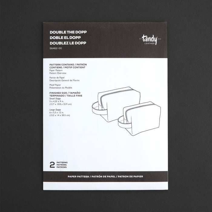 Double Dopp Paper Pattern