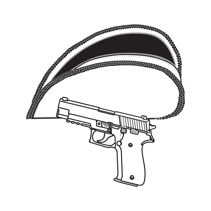 Pistol Caddy Paper Pattern