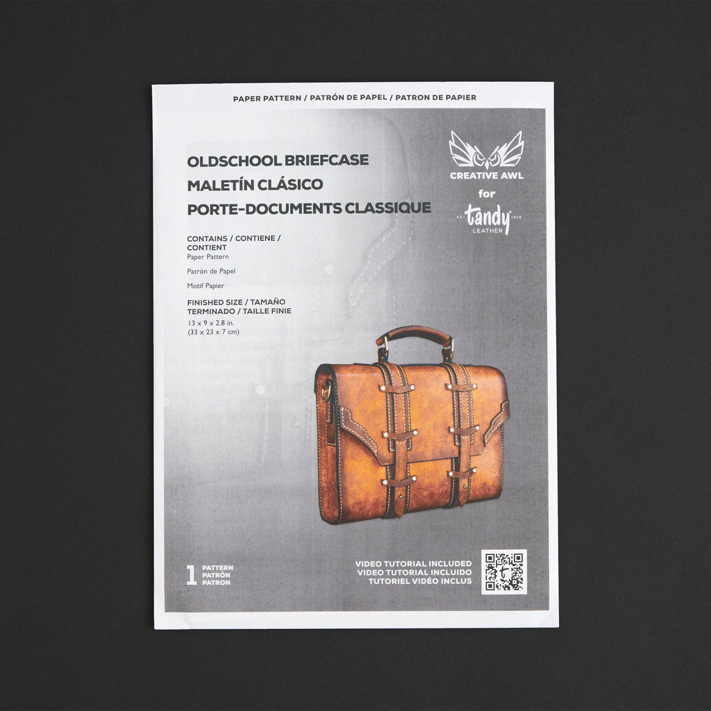 Creative Awl Old-School Briefcase Paper | Tandy Leather — Tandy