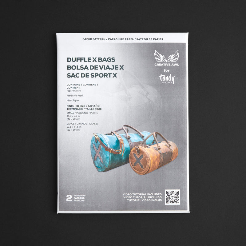 Patron en papier de sac de sport Creative Awl X