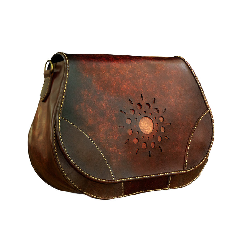Patron en papier pour sac bandoulière bohème Creative Awl
