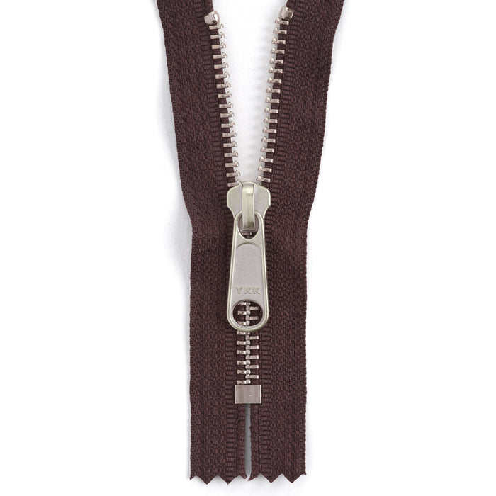 YKK #5 Nickel Plate Complete Zipper — Tandy Leather Canada