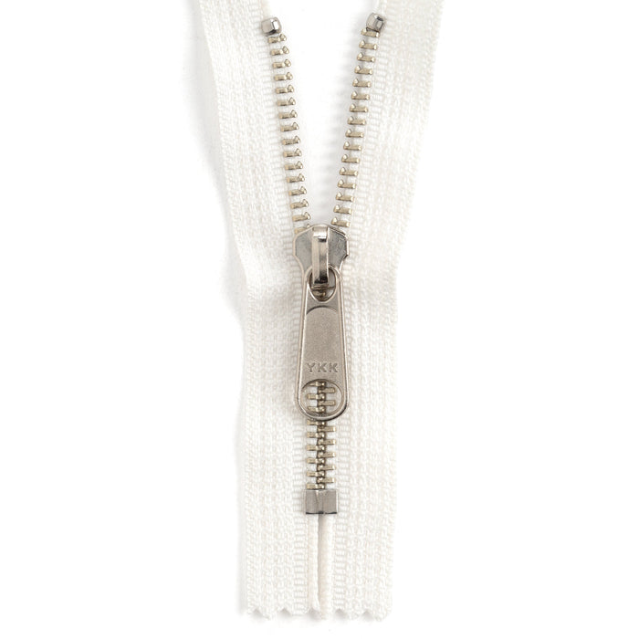 YKK #5 Nickel Plate Complete Zipper — Tandy Leather Canada
