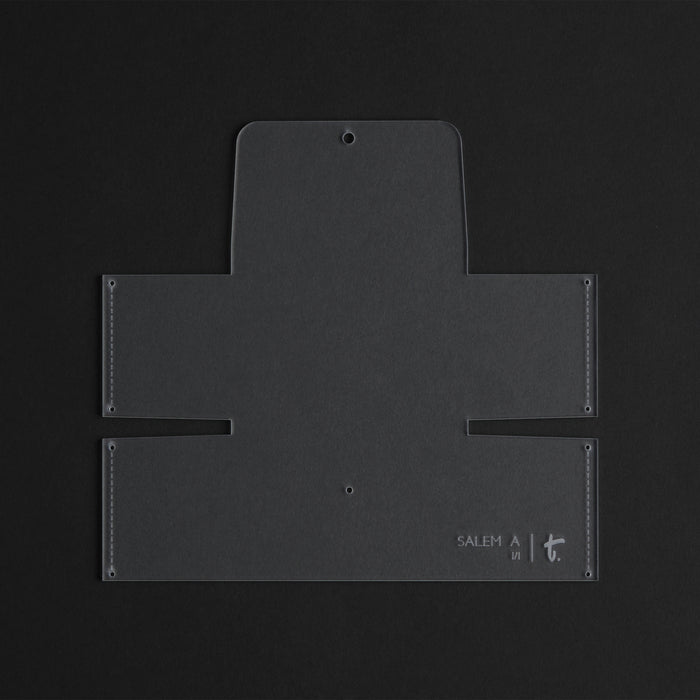 Modèle acrylique de petit portefeuille Salem