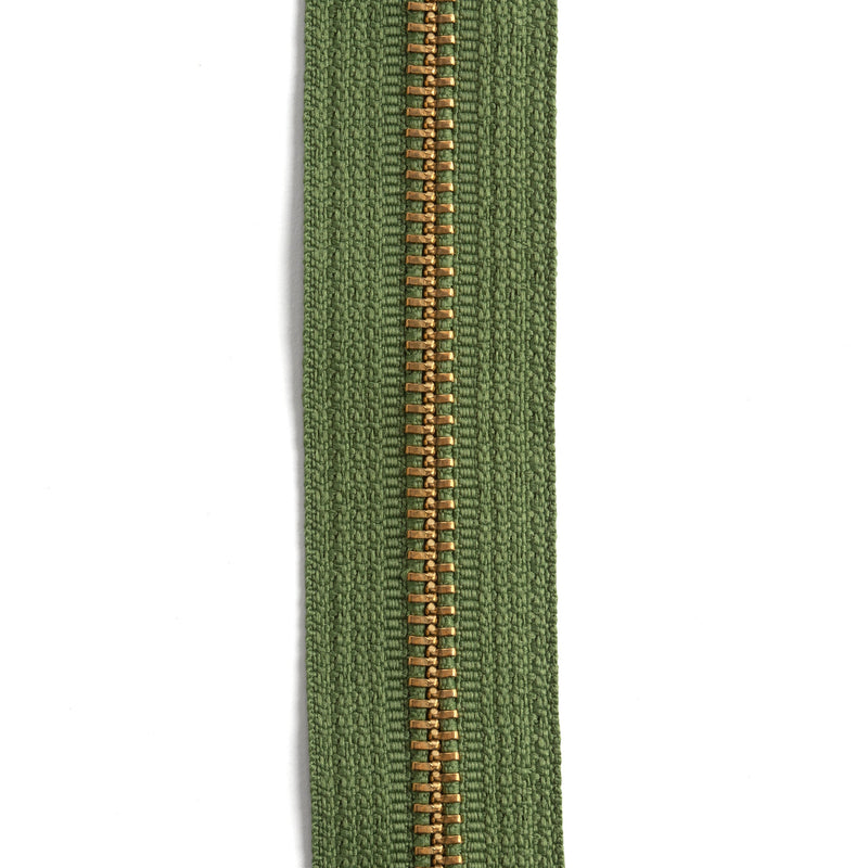 YKK #5 Brass Zipper Tape 6 ft. (1.8 m)