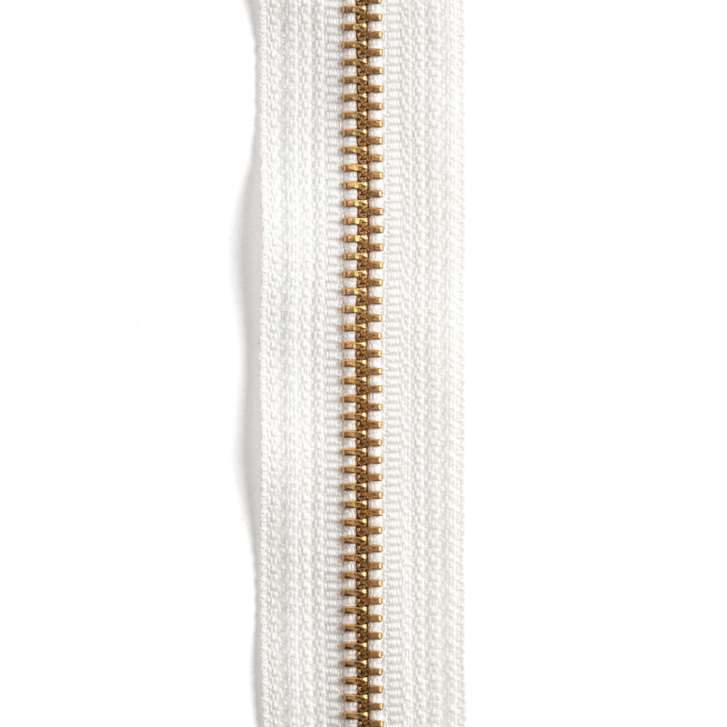 YKK #5 Brass Zipper Tape 6 ft. (1.8 m)