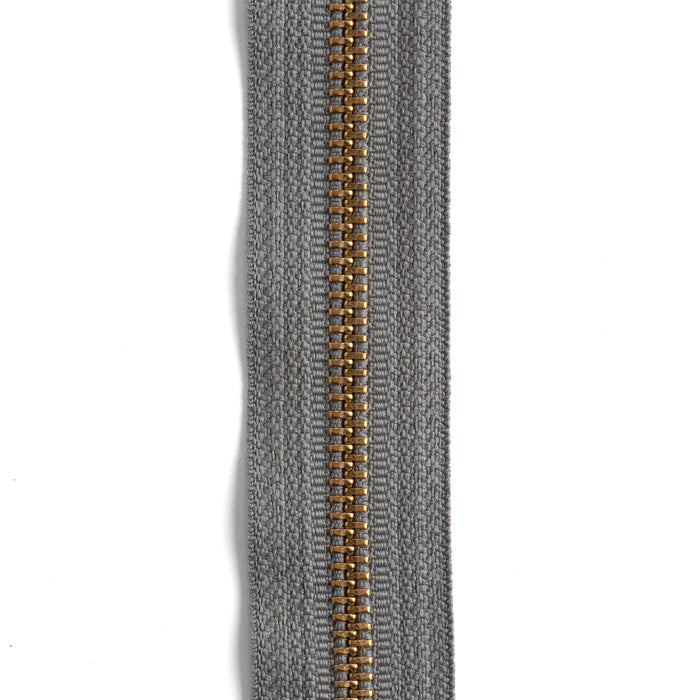YKK #5 Brass Zipper Tape 6 ft. (1.8 m)