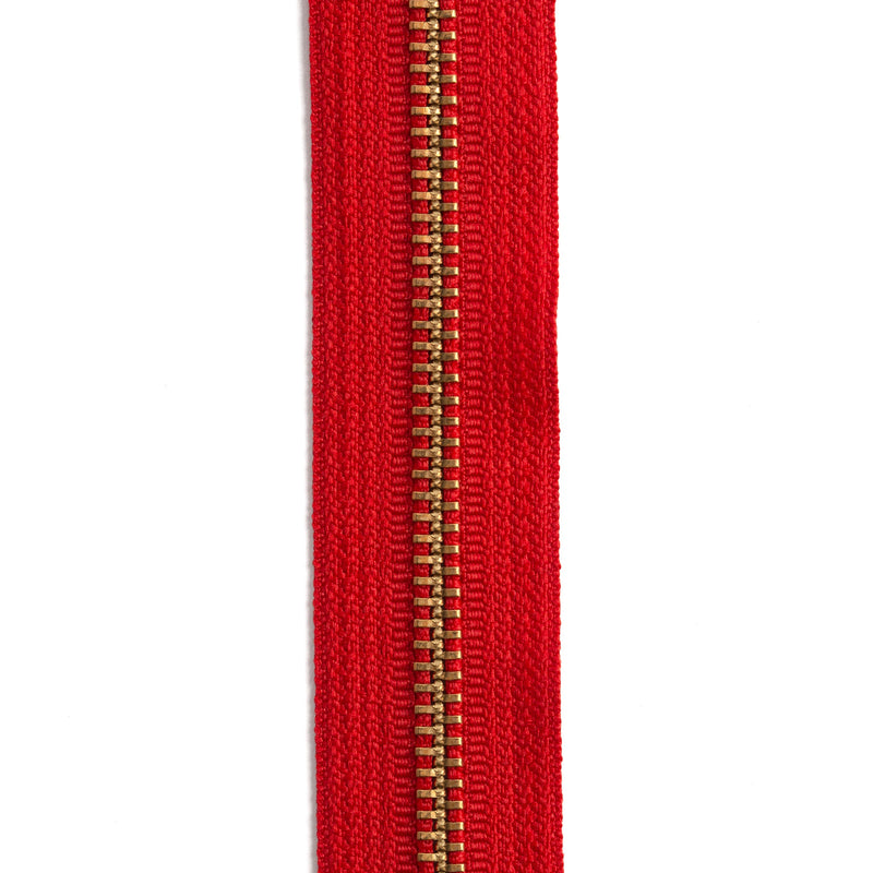 YKK #5 Brass Zipper Tape 6 ft. (1.8 m)