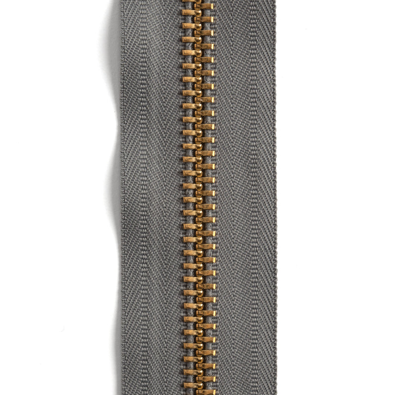 YKK #10 Brass Zipper Tape 6 ft. (1.8 m)