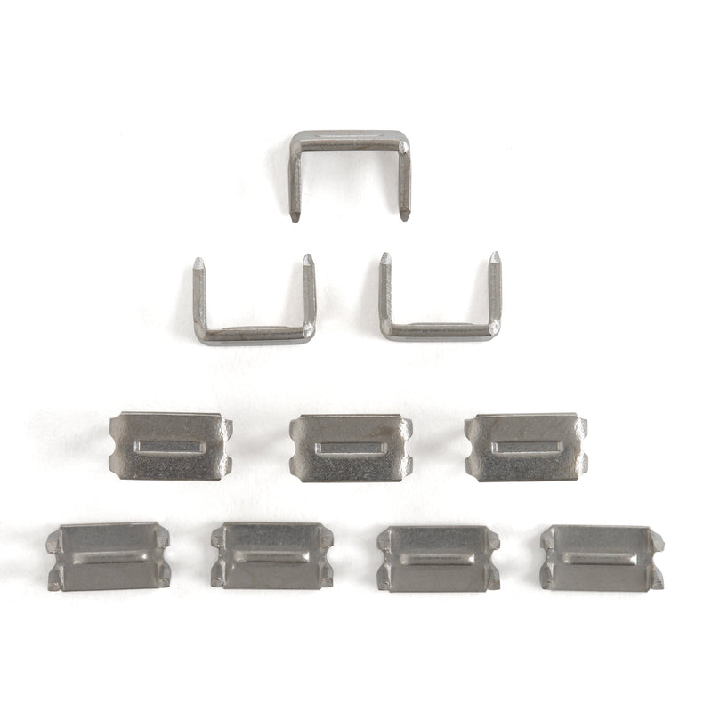 #10 Zipper Bottom Stops 10 Pack