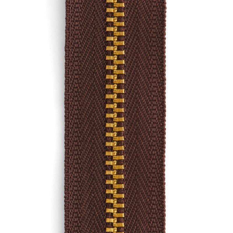 YKK #45 Brass Zipper Tape