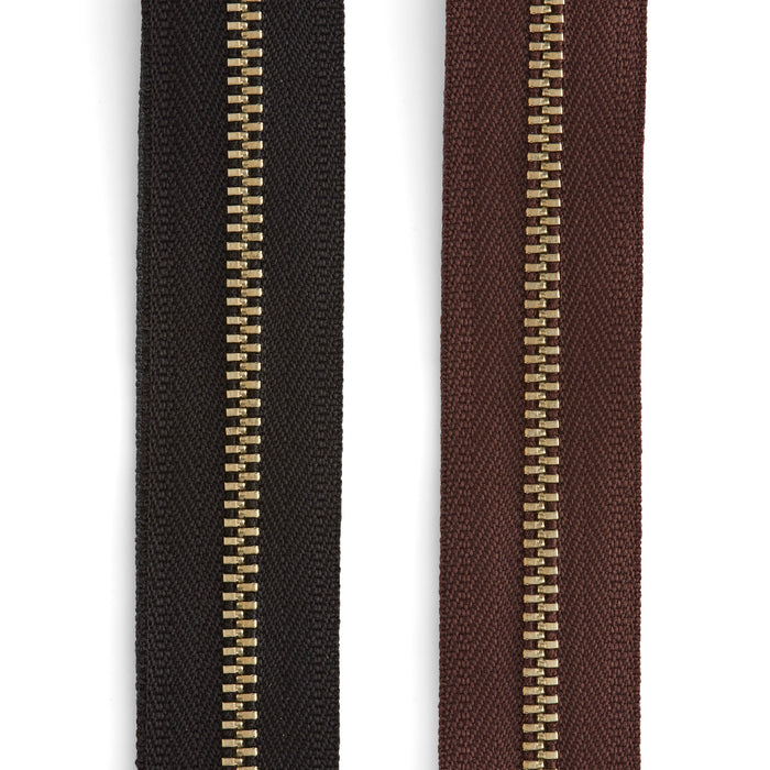 YKK #45 Nickel Zipper Tape