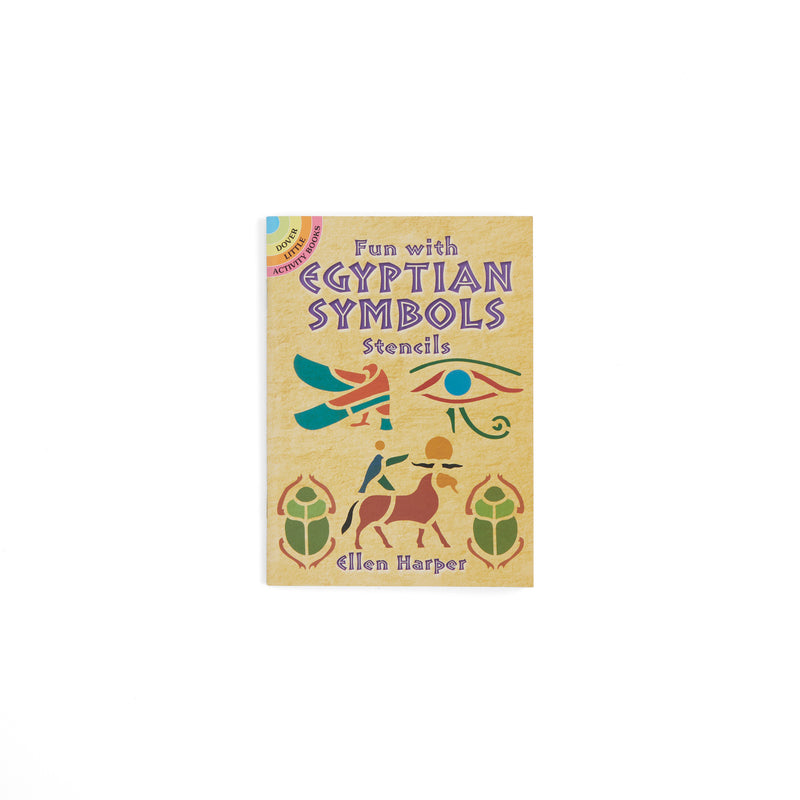 Fun with Egyptian Symbols Stencils Book