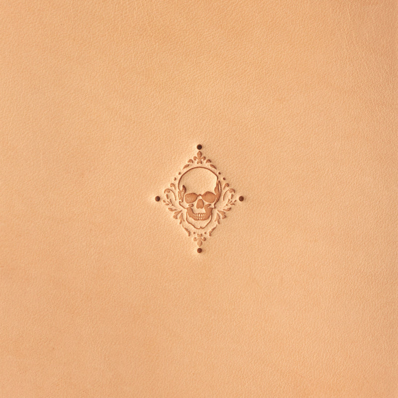 Craftool® Fleur-di-Lis Skull Stamp