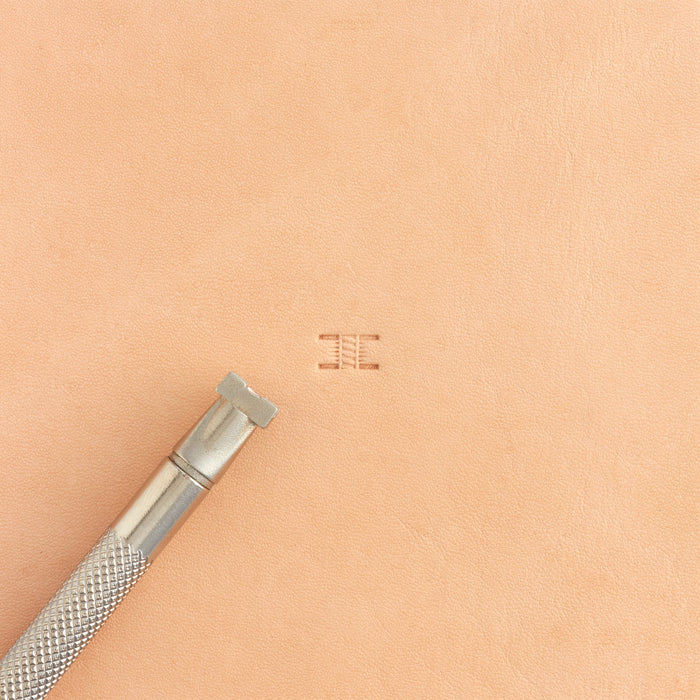 Craftool® Diagonal Center Basketweave Stamp