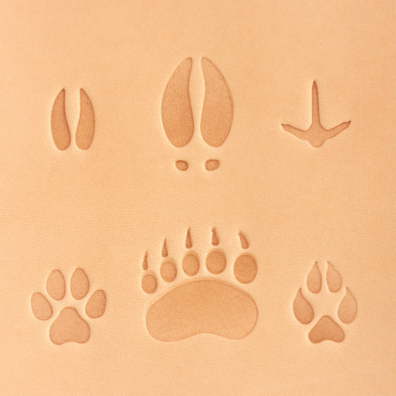 Jeu de matrices Empreintes d'animaux Craftool®