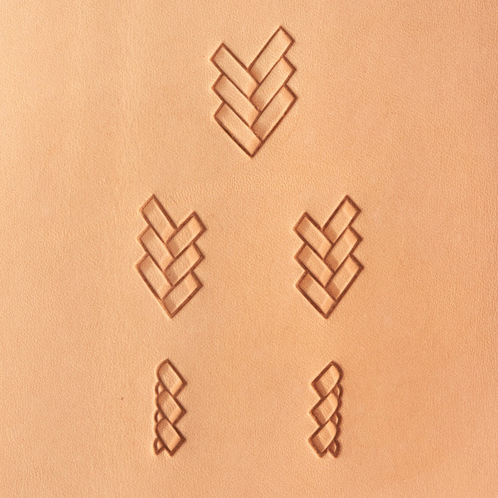 Craftool® Belt Weave Stamp Set