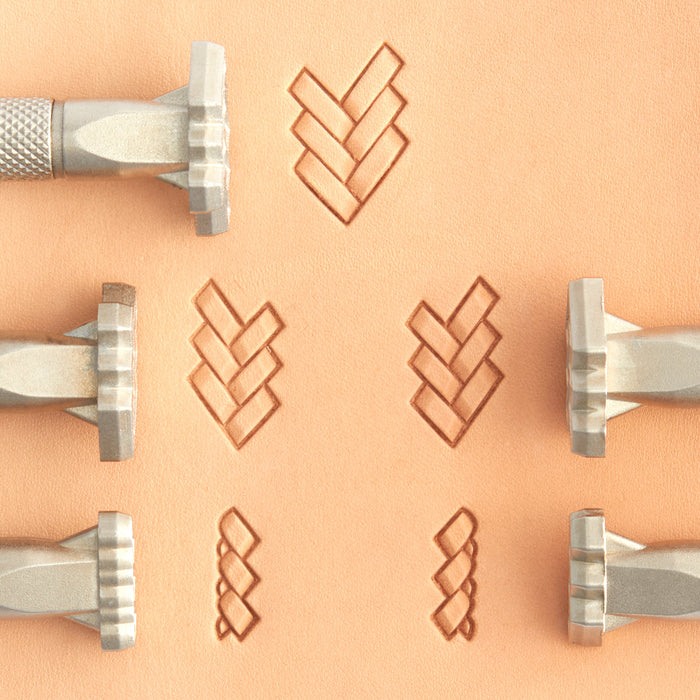 Craftool® Belt Weave Stamp Set