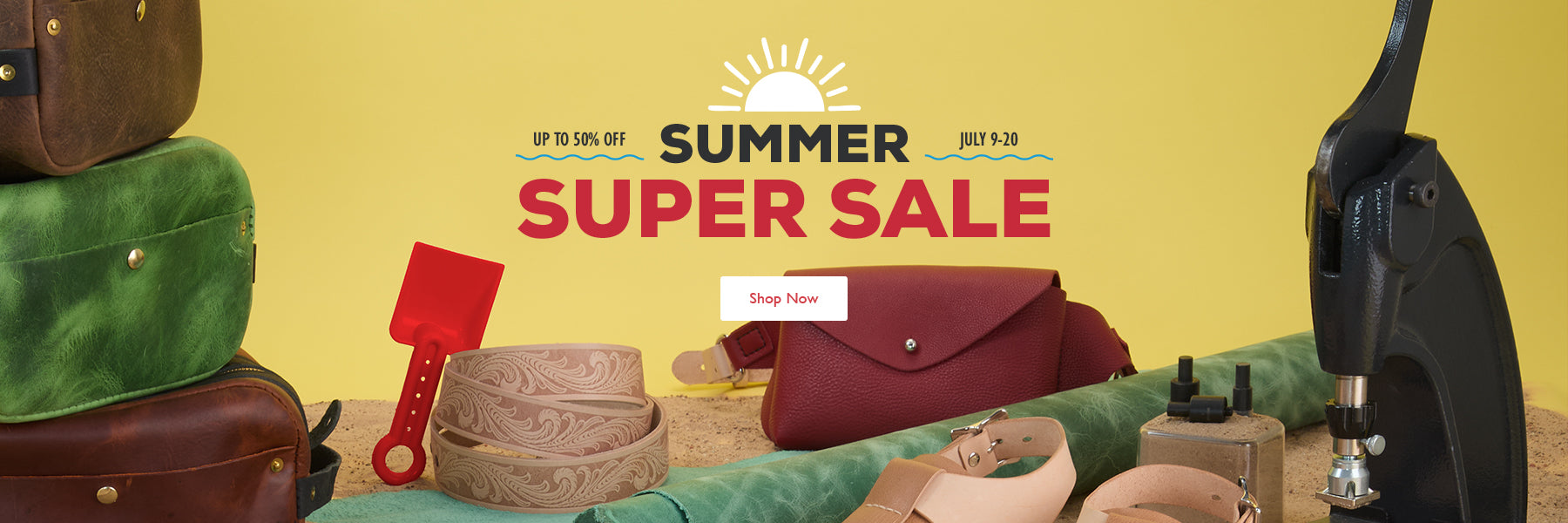Up to 50% Off - Summer Super Sale - July 9-20 - Shop Now